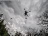 NH Army National Guard Blackhawk with the NH Helicopter Search and Rescue Team practicing hoists during an interagency training exercise, April 2014.
